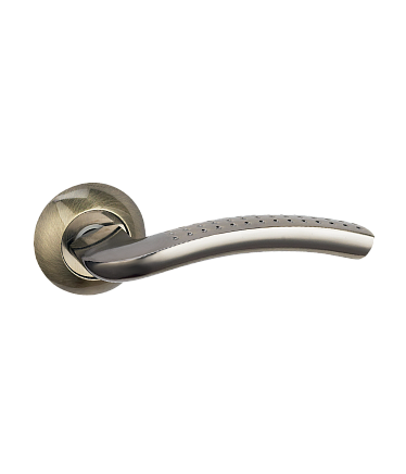 Ручки стандарт Ручка дверная BUSSARE PRATICO A-09-10 GRAPHITE/ANT.BRONZE 